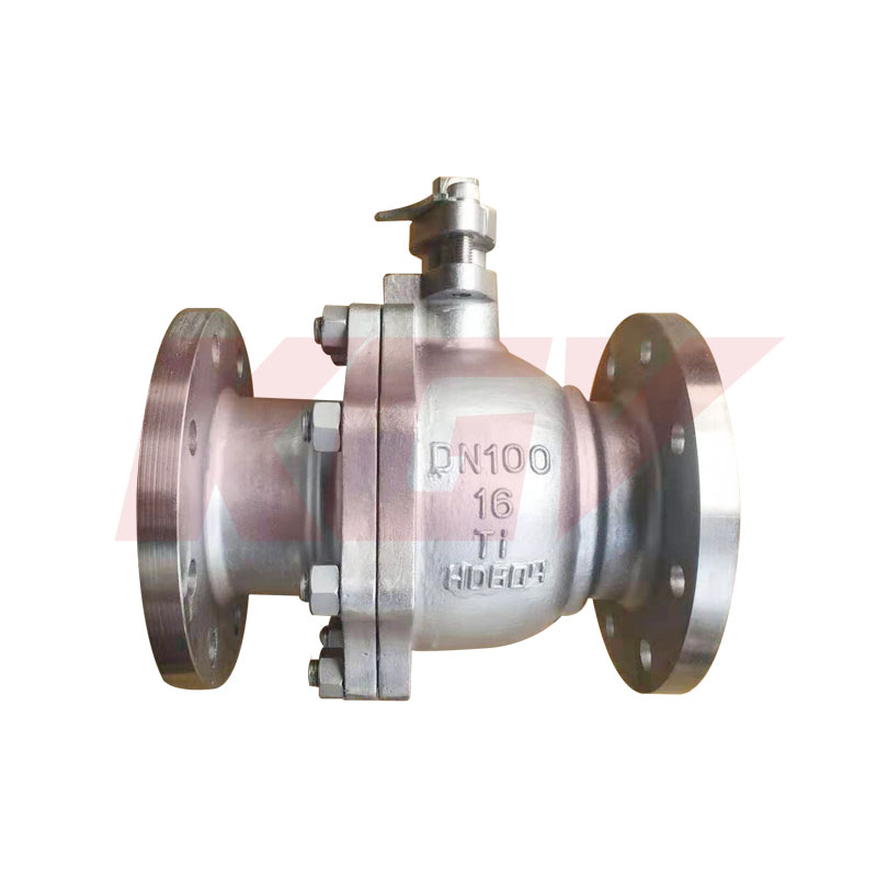 Titanium ball valve