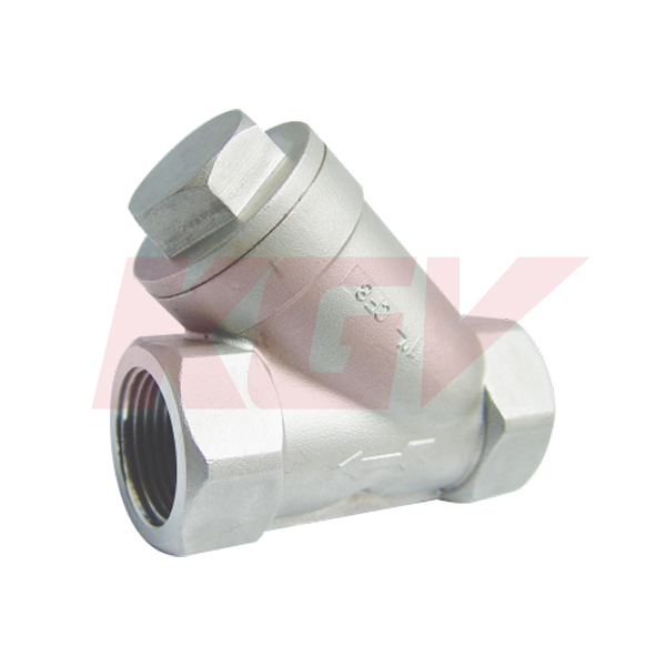 丝扣Y型过滤器阀